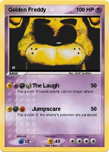 Pokemon Golden Freddy