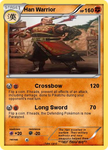 Pokemon Han Warrior