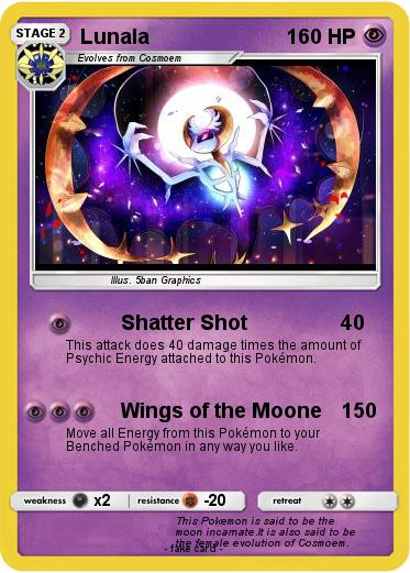 Pokemon Lunala