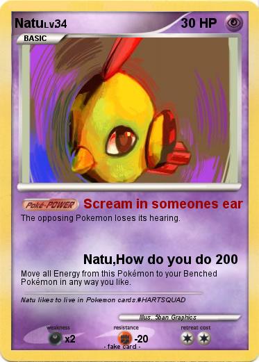 Pokemon Natu