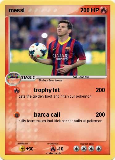 Pokemon messi