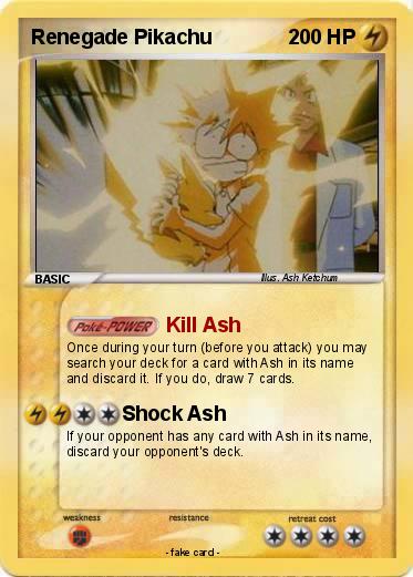 Pokemon Renegade Pikachu