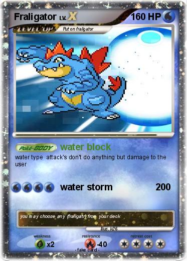 Pokemon Fraligator