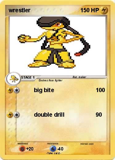 Pokemon wrestler
