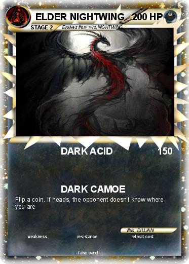 Pokemon ELDER NIGHTWING