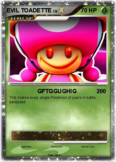Pokemon EVIL TOADETTE