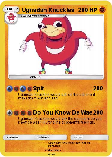 Pokemon Ugnadan Knuckles
