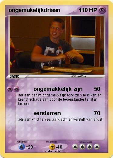 Pokemon ongemakelijkdriaan