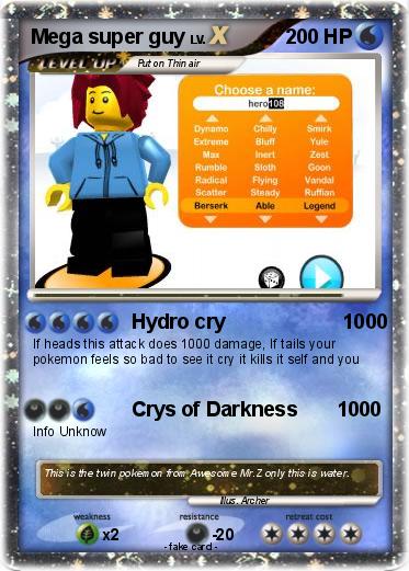 Pokemon Mega super guy