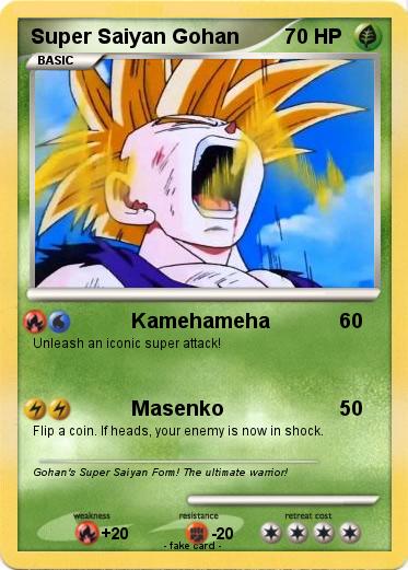 Pokemon Super Saiyan Gohan