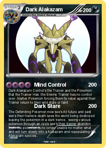 Pokemon Dark Alakazam