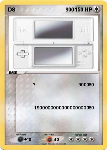 Pokemon DS                                  900