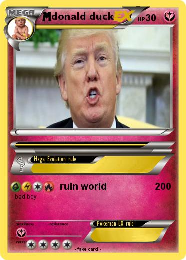 Pokemon donald duck