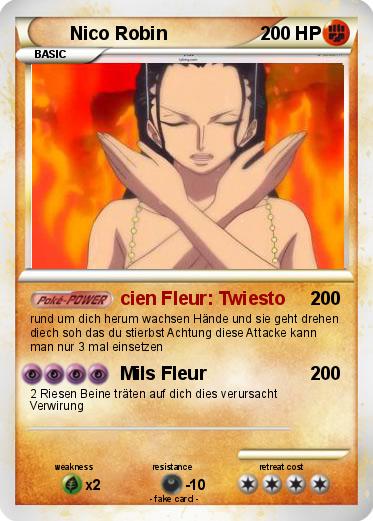 Pokemon Nico Robin