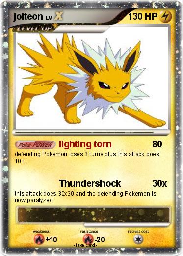 Pokemon jolteon