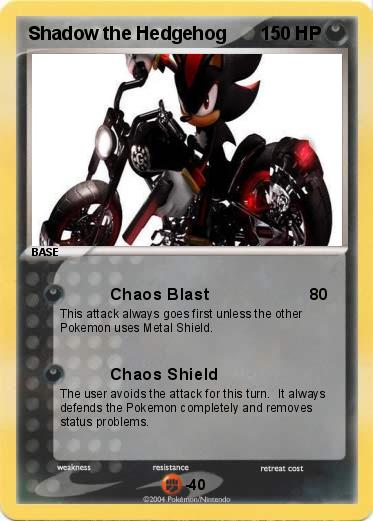 Pokemon Shadow the Hedgehog
