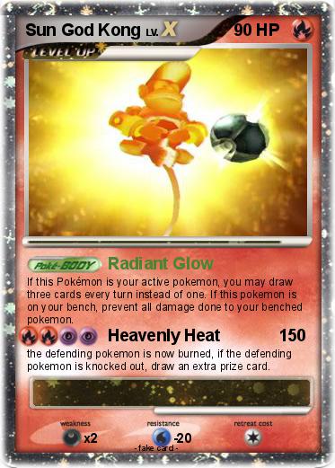 Pokemon Sun God Kong