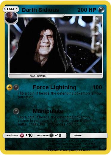 Pokemon Darth Sidious