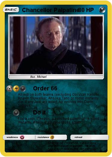Pokemon Chancellor Palpatine