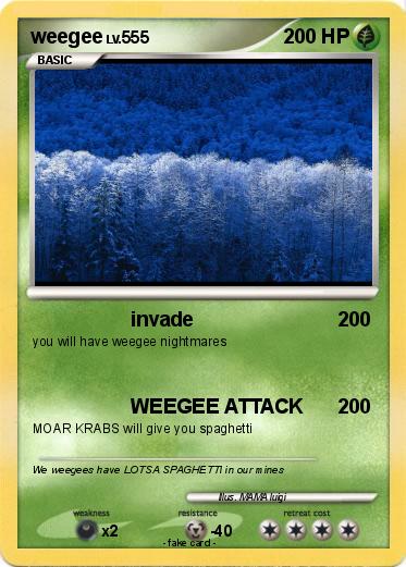 Pokemon weegee