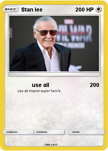 Pokemon Stan lee