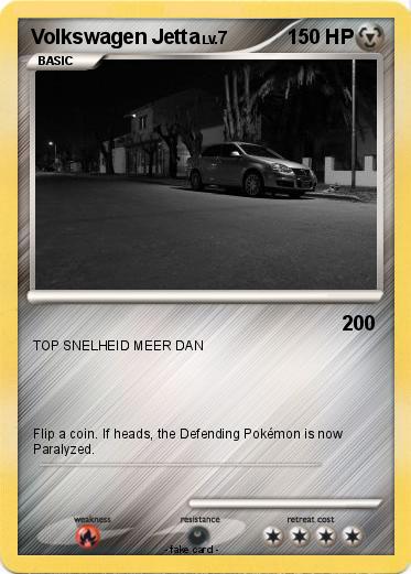 Pokemon Volkswagen Jetta