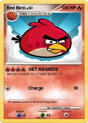 Pokemon Red Bird