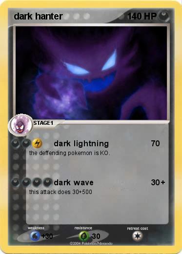 Pokemon dark hanter