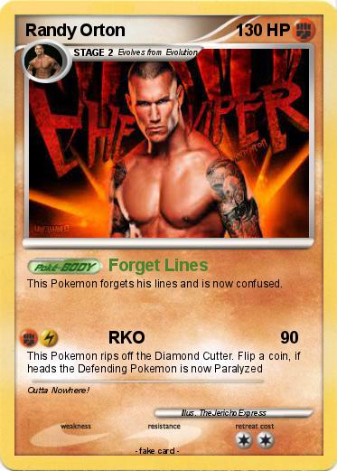 Pokemon Randy Orton