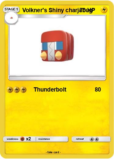 Pokemon Volkner's Shiny charjabug