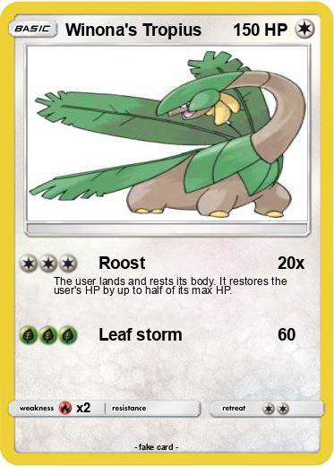 Pokemon Winona's Tropius