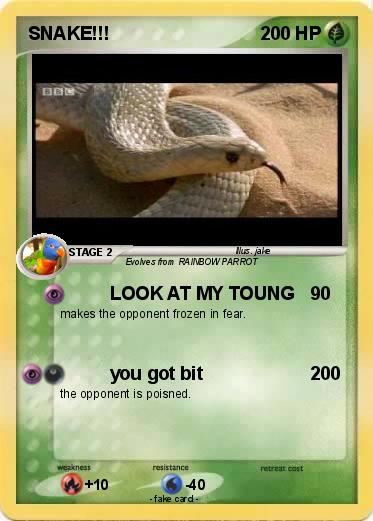 Pokemon SNAKE!!!