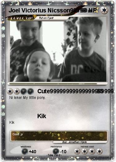 Pokemon Joel Victorius Nicsson99999