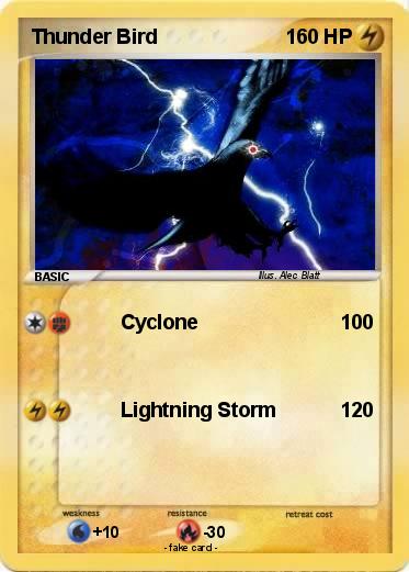 Pokemon Thunder Bird