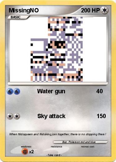 Pokemon MissingNO