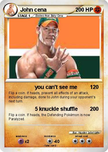 Pokemon John cena