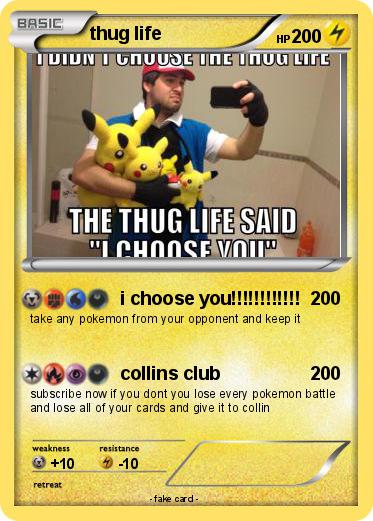 Pokemon thug life