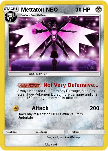 Pokemon Mettaton NEO