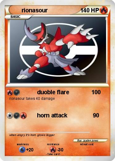 Pokemon rionasour