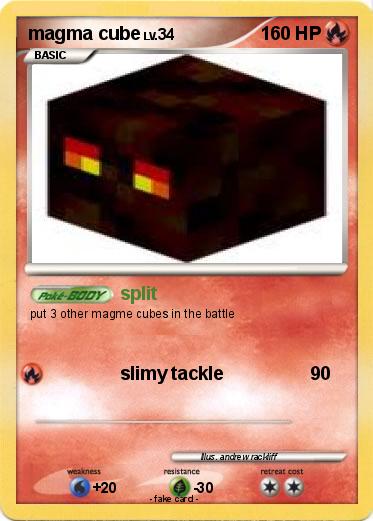 Pokemon magma cube