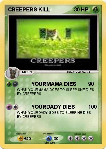 Pokemon CREEPERS KILL