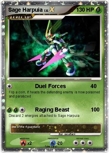 Pokemon Sage Harpuia