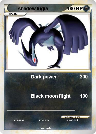 Pokemon shadow lugia