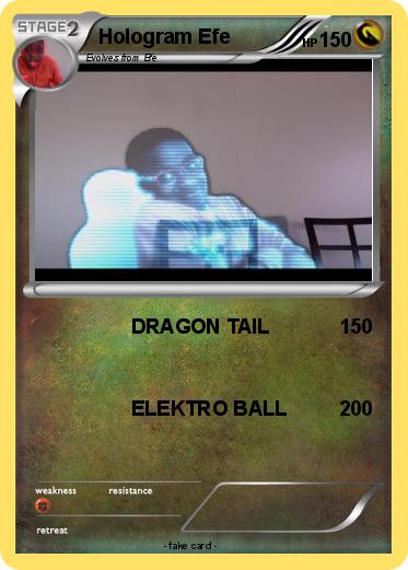 Pokemon Hologram Efe