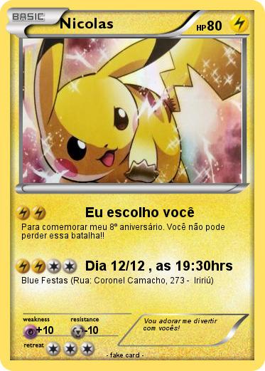 Pokemon Nicolas