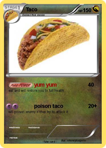 Pokemon Taco