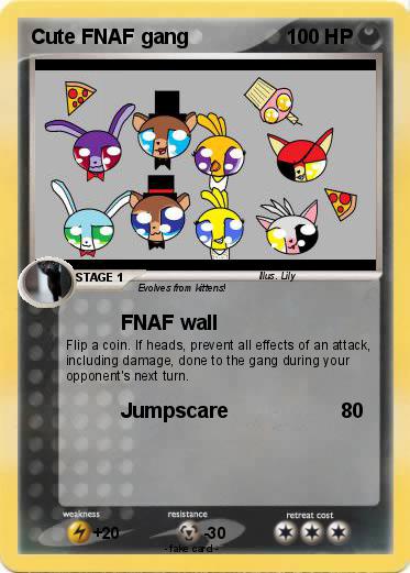 Pokemon Cute FNAF gang