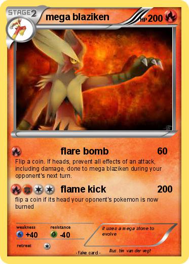Pokemon mega blaziken