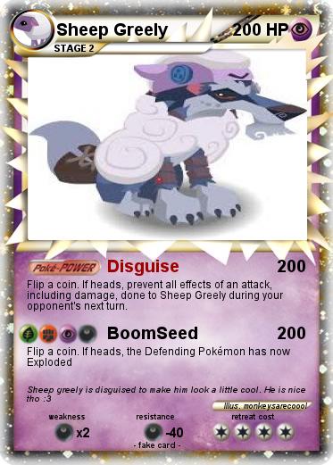 Pokemon Sheep Greely