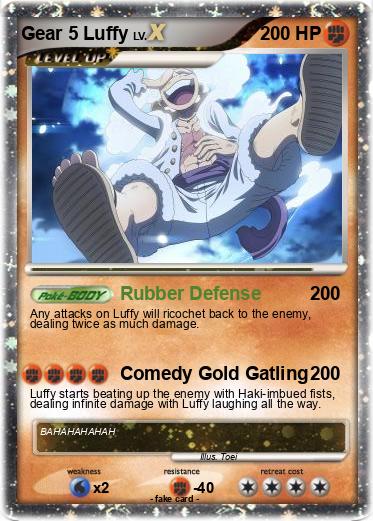 Pokemon Gear 5 Luffy